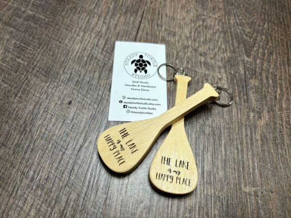 Mini Outrigger Paddle Keychain