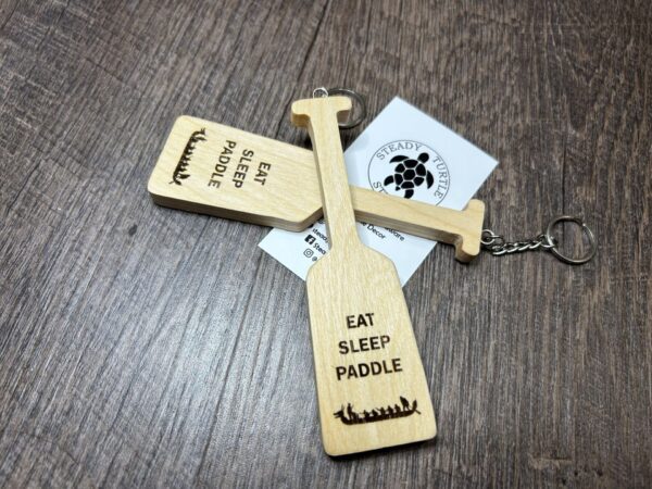 Mini Dragonboat Paddle Keychain - Image 3