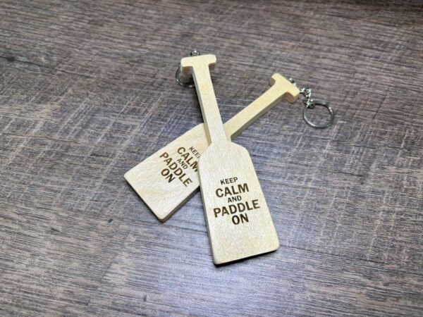 Mini Dragonboat Paddle Keychain